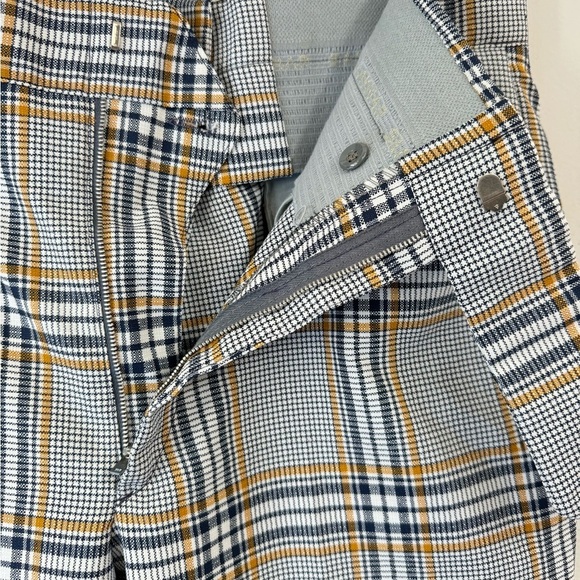 Vintage 1970’s Jaymar Sansabelt Size Plaid Disco Men’s Dress Slacks Pants - Picture 7 of 9
